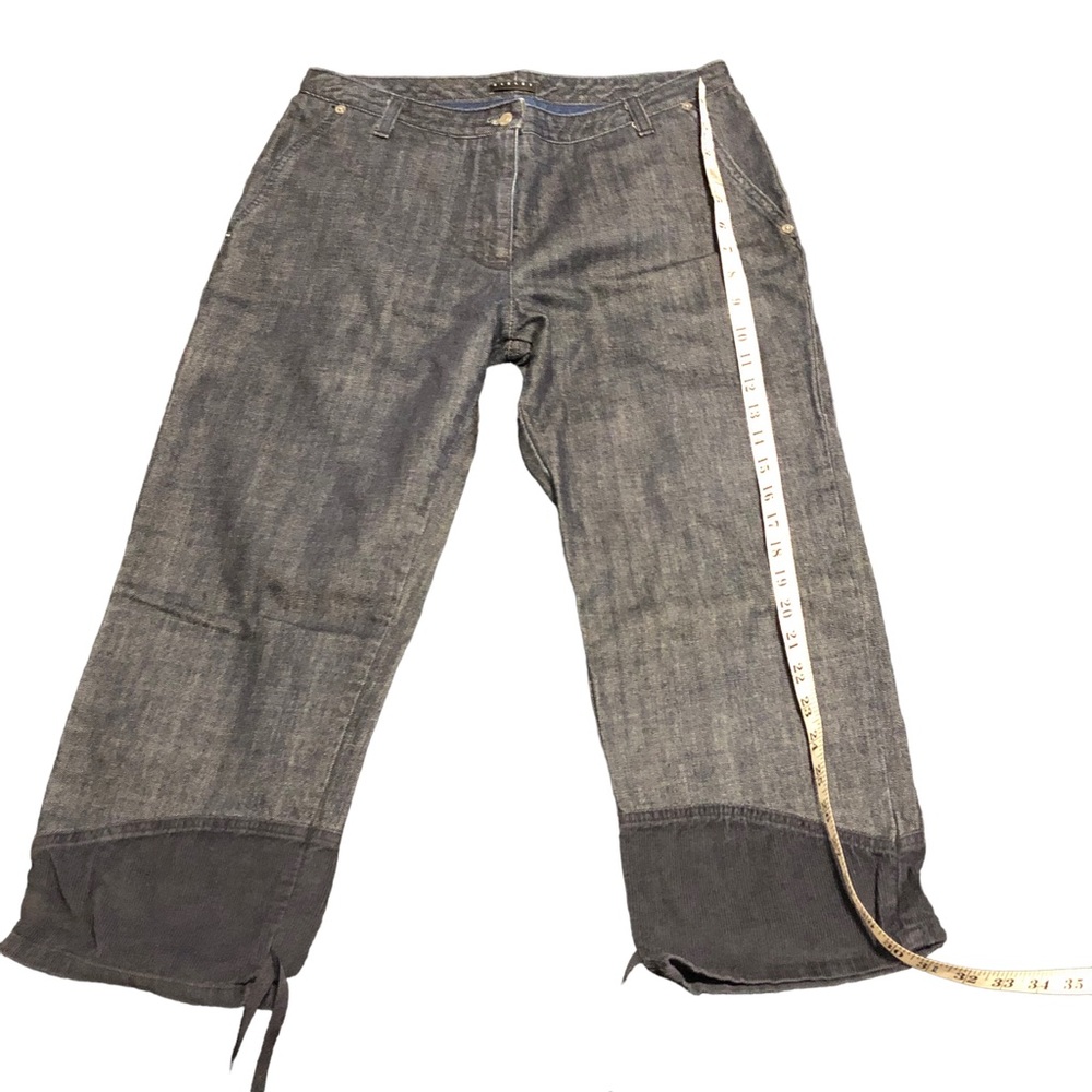 Sisley Ladies Bermuda Jeans Sz 8 (44Italy)